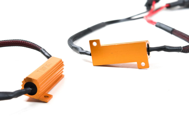 Resistor T-Harness: 9004 / 9007 (50w)(2x)