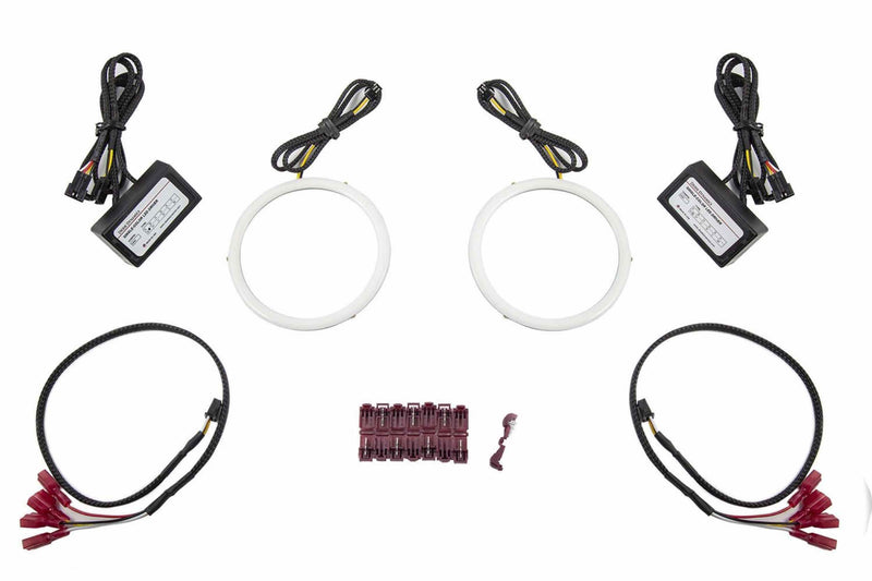 DD HD LED Halos: Set (80mm / Red)