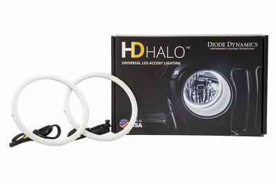 DD HD LED Halos: Set (80mm / Red)