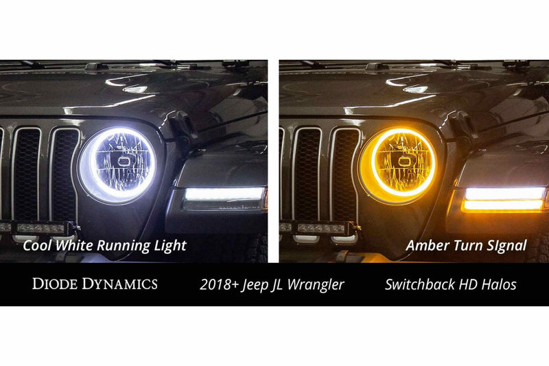 DD HD LED Halos: Set (80mm / Red)