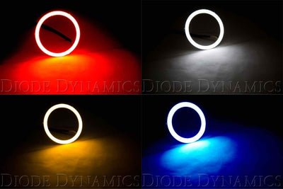 DD HD LED Halos: Set (90mm / Amber)