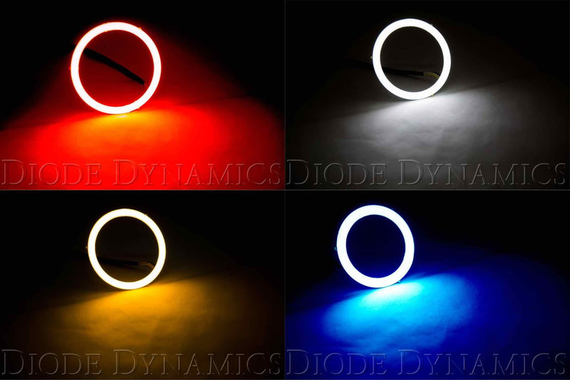 DD HD LED Halos: Set (80mm / Red)