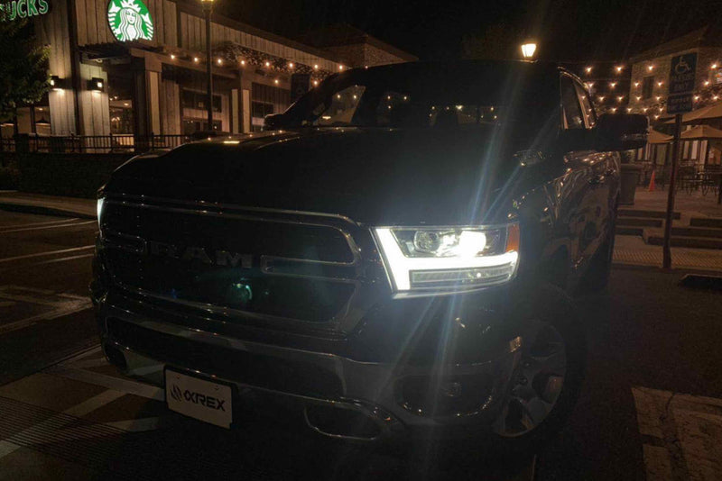 DODGE RAM 1500 (19+): ALPHAREX PRO HEADLIGHTS