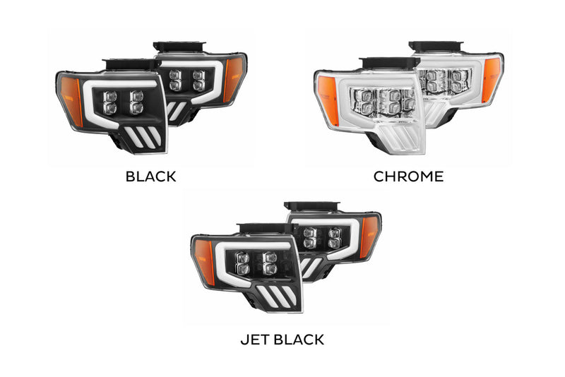 FORD F-150 (09-14): ALPHAREX NOVA HEADLIGHTS
