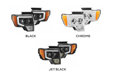 FORD F-150 (09-14): ALPHAREX PRO HEADLIGHTS