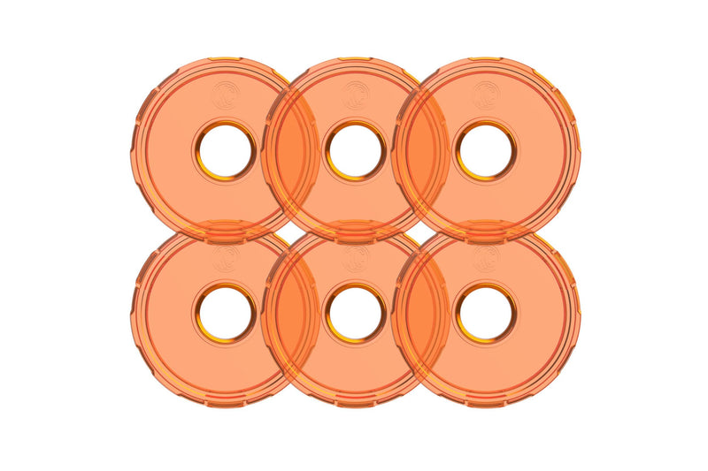 Cyclone V2 Rock Light Kit: Amber (6pk)