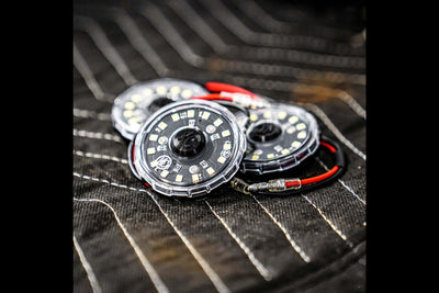 Cyclone Rock Light System w/ Wiring (6 Pcs / Red)