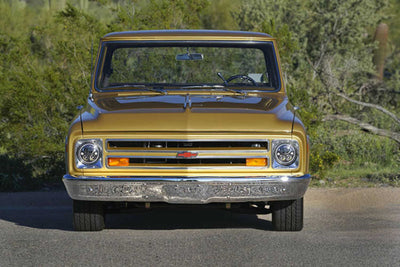 Vision X LED Headlights: (Each / 5.75in Round / Black / Amber Halo)