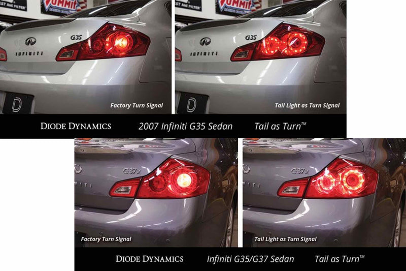 DD Tail As Turn Conversion: Infiniti G35/G37 Coupe