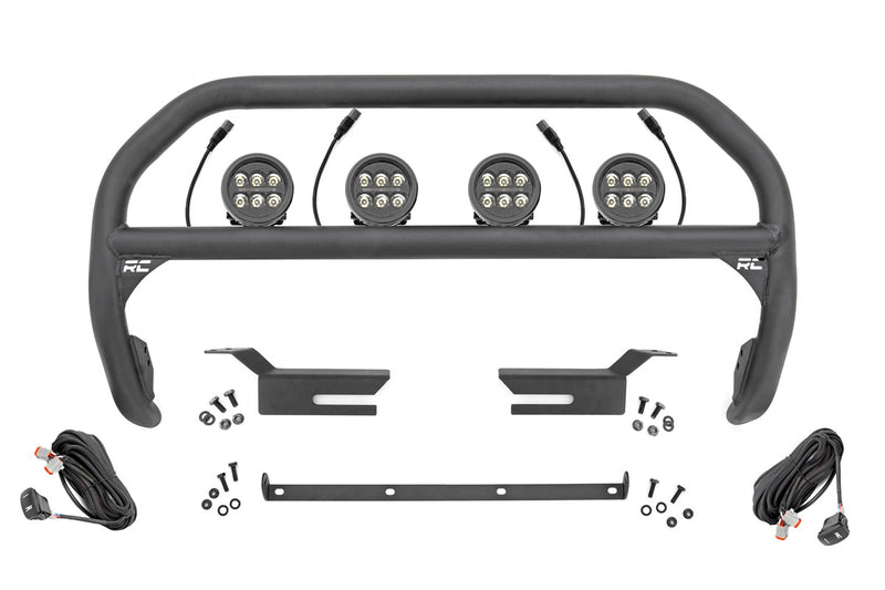 Nudge Bar | 3.5 Inch Round Led (x4) | Ford Bronco 4WD (2021-2024)