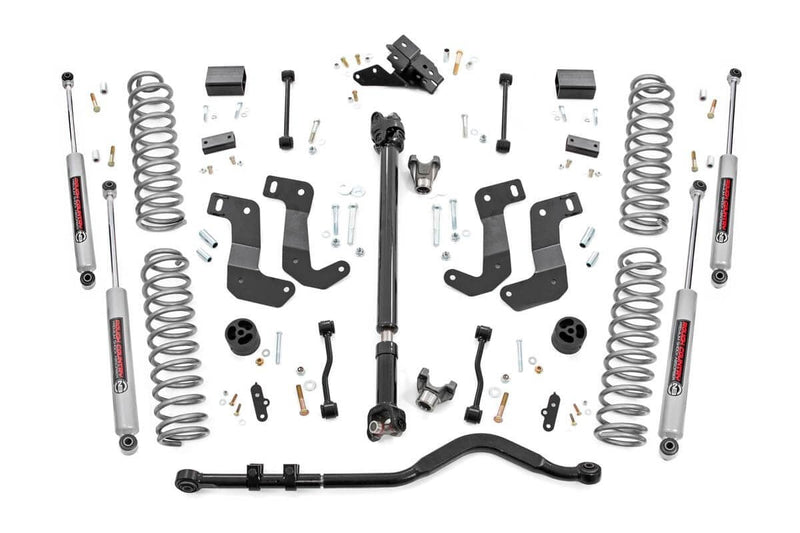 3.5 Inch Lift Kit | C/A Drop | FR D/S | Jeep Wrangler Unlimited 4WD (2024)