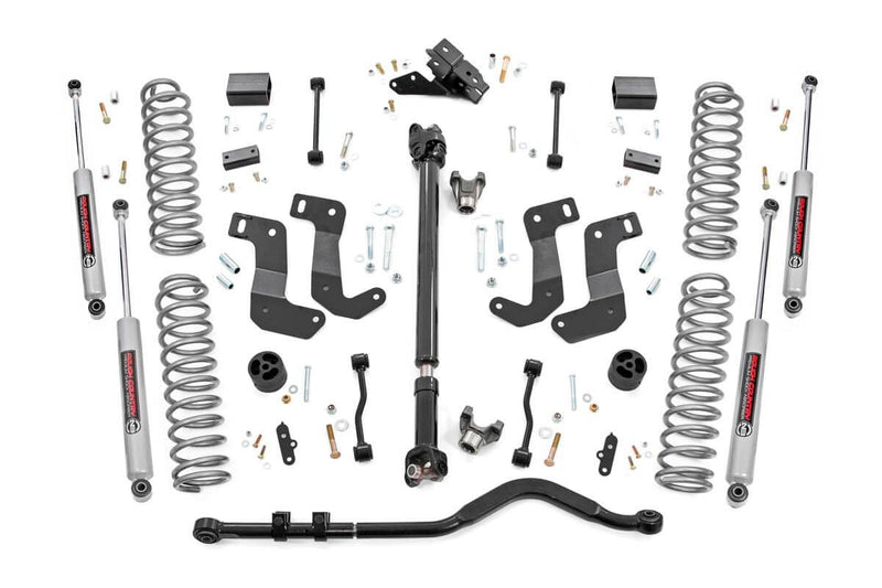 3.5 Inch Lift Kit | C/A Drop | Front D/S | Jeep Wrangler JL Rubicon (18-23)