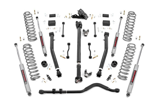 3.5 Inch Lift Kit | Adj LCA | FR D/S | Jeep Wrangler JL Rubicon 4WD (18-23)