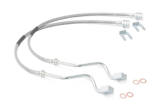 Brake Lines | Stainless | FR | 4-8 Inch Lift | Ford F-250/F-350 Super Duty (99-04)