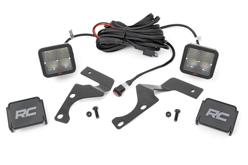 LED Light Kit | Ditch Mount | 2" Spectrum Spot Pair | Toyota 4Runner (10-24)