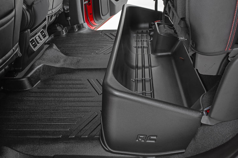 Under Seat Storage | Crew Cab | Chevy/GMC 1500/2500HD/3500HD (19-24)