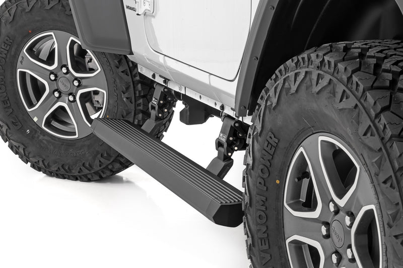 Power Running Boards | Dual Electric Motor | 2 Door | Jeep Wrangler JL (18-24)