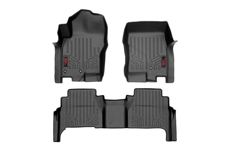 Floor Mats | FR & RR | Crew Cab | Nissan Frontier 2WD/4WD (2008-2021)