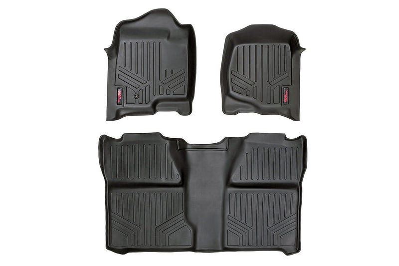 Floor Mats | FR & RR | Crew Cab | Chevy/GMC 1500/2500HD (07-14)