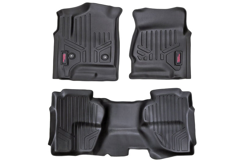 Floor Mats | FR & RR | Ext Cab | Chevy/GMC 1500/2500HD/3500HD 2WD/4WD