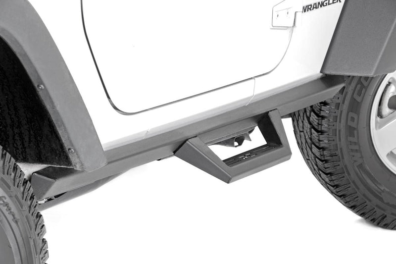 Contoured Drop Steps | 2 Door | Jeep Wrangler JK 4WD (2007-2018)