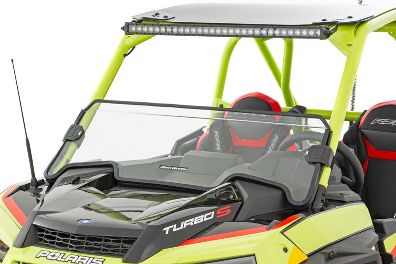 Half Windshield | Scratch Resistant | Polaris RZR Turbo S