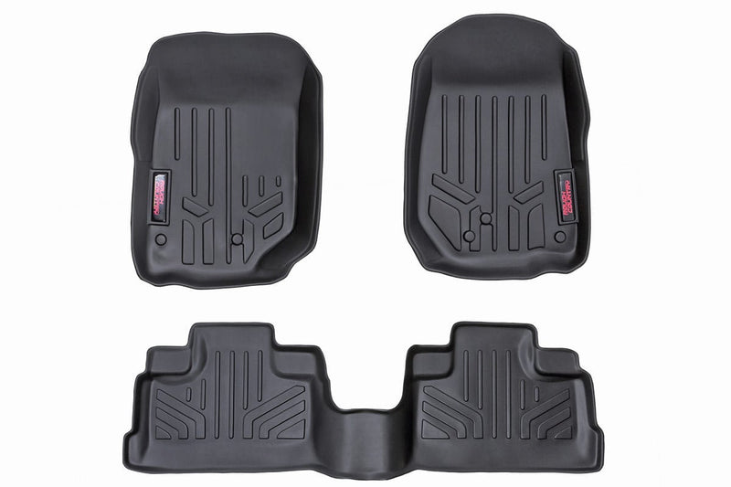 Floor Mats | FR & RR | 4 Door | Jeep Wrangler Unlimited 4WD (2014-2018)