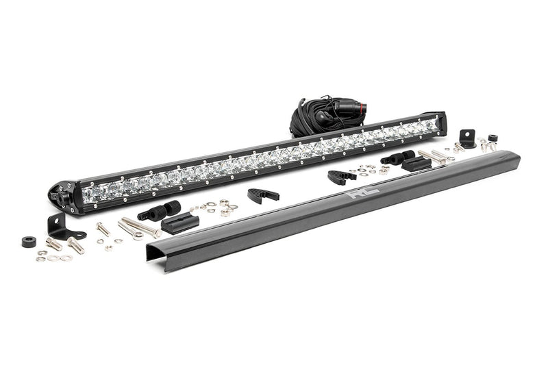 30 Inch Chrome Series LED Light Bar | Single Row