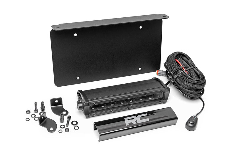 LED Light Kit | License Plate Mount | 8" Single Row Black Series