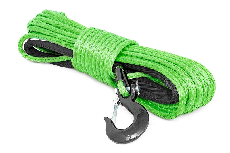 Synthetic Rope | 3/8 Inch | 85 Ft | Lime Green