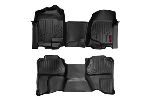 Floor Mats | FR & RR | OV Hump | Ext Cb | Chevy/GMC 1500/2500HD (07-14)