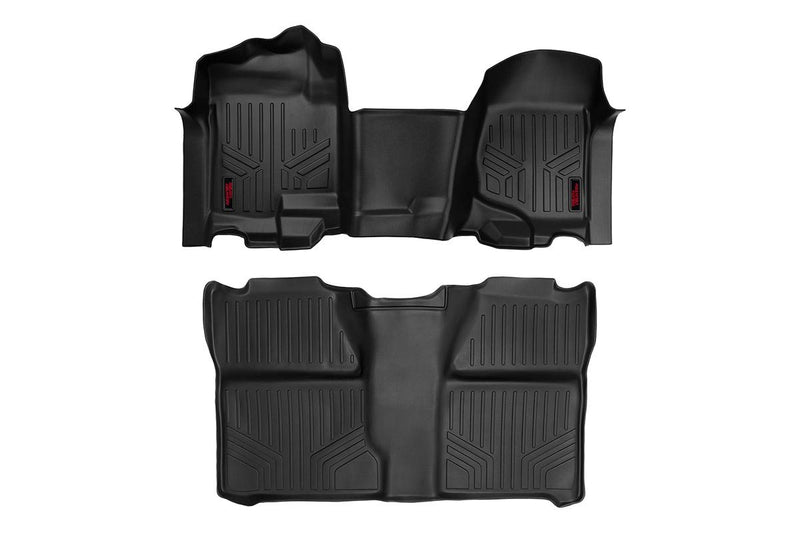 Floor Mats | FR & RR | OV Hump | Crew | Chevy/GMC 1500/2500HD (07-14)