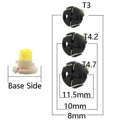 10X T3 COB SMD Cluster Light LED Bulbs