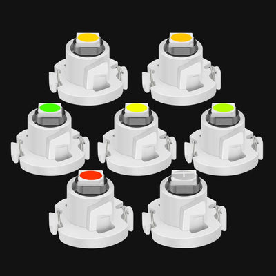 10Pcs T3 LED T4.2 T4.7 Led Bulb 3030SMD Car Cluster Dashboard