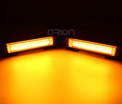 40W 80W COB Car Truck Grille LED Strobe Light Fireman Police Flashing Emergency Warning lights Red Blue Yellow White 12V 24V