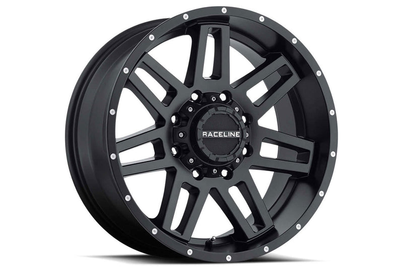 Raceline Injector | Matte Black | 18x9 | 6x5.5/6x135 | -12mm