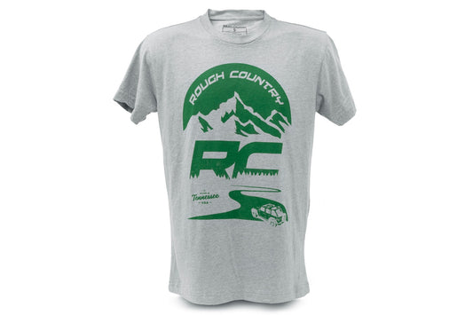 Rough Country T-Shirt | RC Mountains | HEATHER GRAY | SM