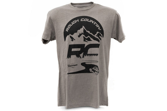 Rough Country T-Shirt | RC Mountains | Warm Gray | SM