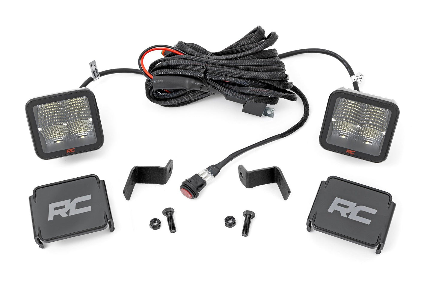 LED Light Kit | Ditch Mount | 2" Spectrum Pair | Spot | Ford F-150 (15-24)/F-150 Lightning (22-24)